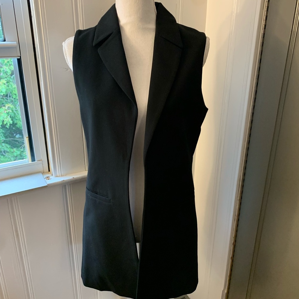Savile Row Co London Open Front Vest